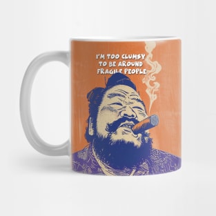 Puff Sumo: I’m Too Clumsy to Be Around Fragile People Mug